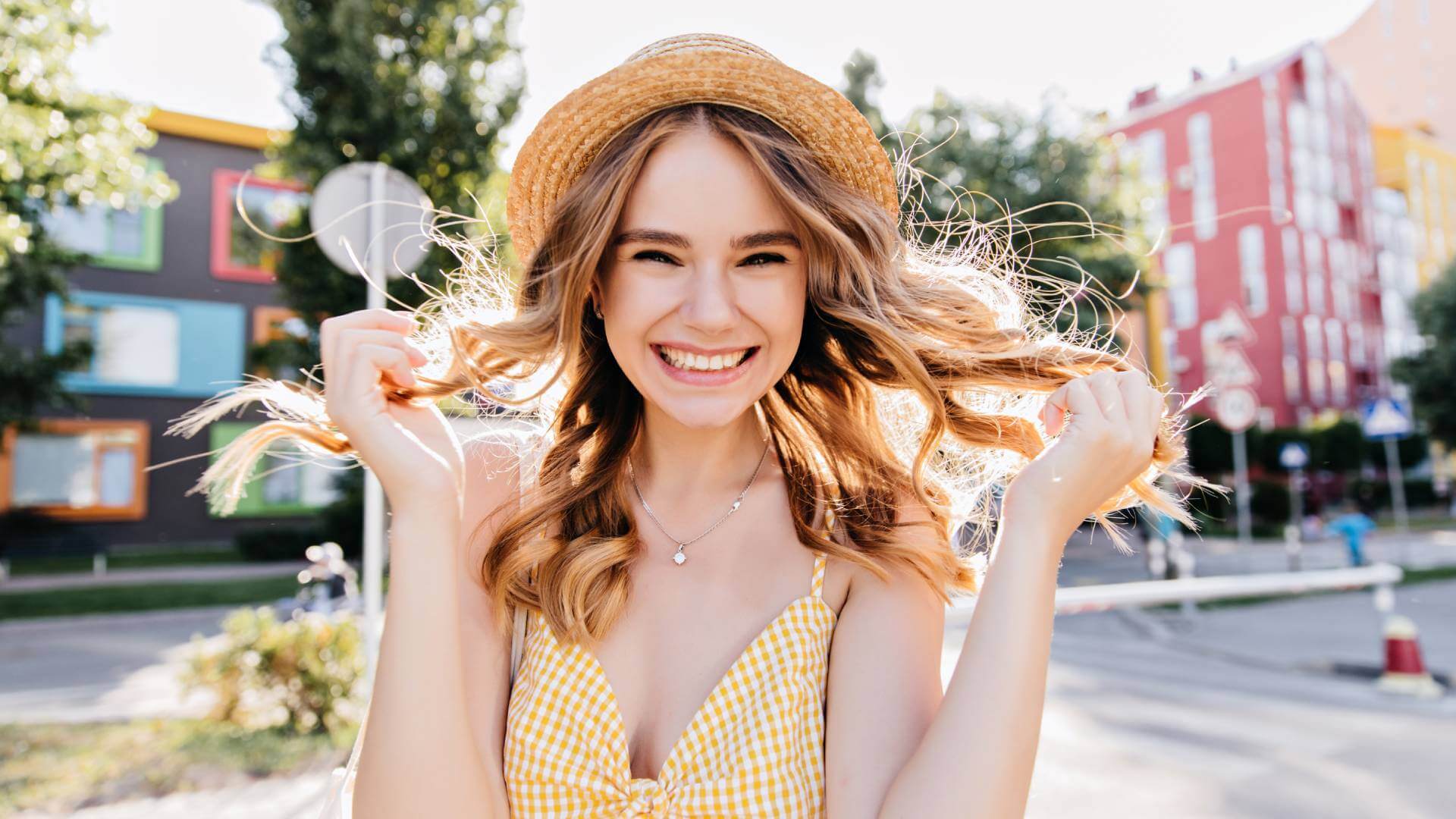 Styling Hair in Summer